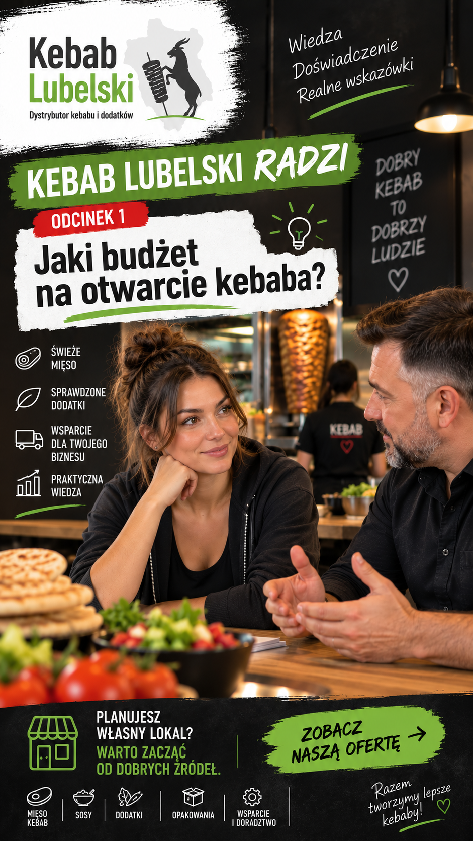 Miniatura odcinka 1: Ile kosztuje otwarcie kebaba? Od lokalu po rezerwę na start