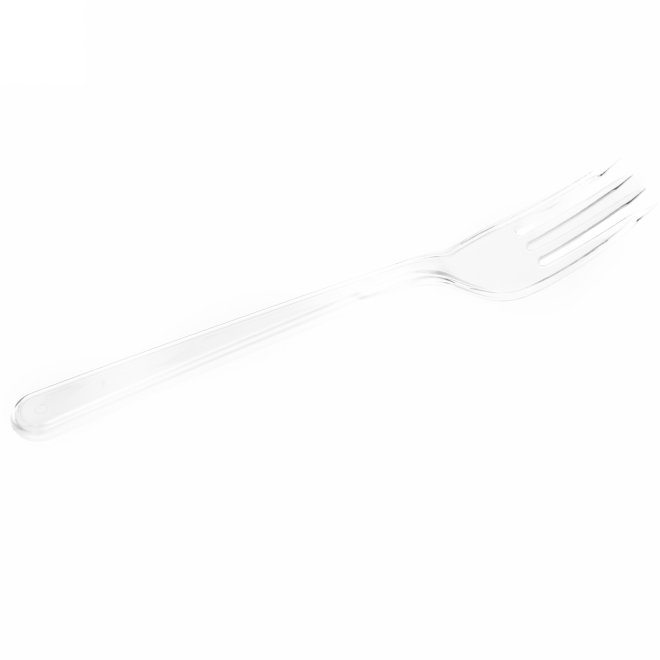 Widelec plastikowy przezroczysty a-50 KP /Z40/