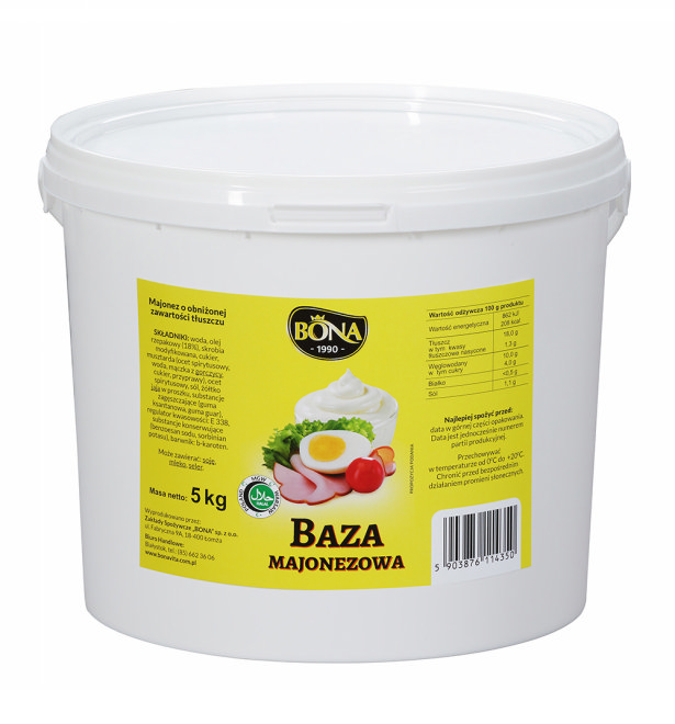 BAZA MAJONEZOWA 5 KG WIADRO SZT